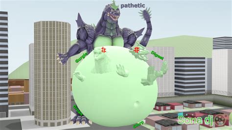 godzilla vore|Orga The Vore Master .